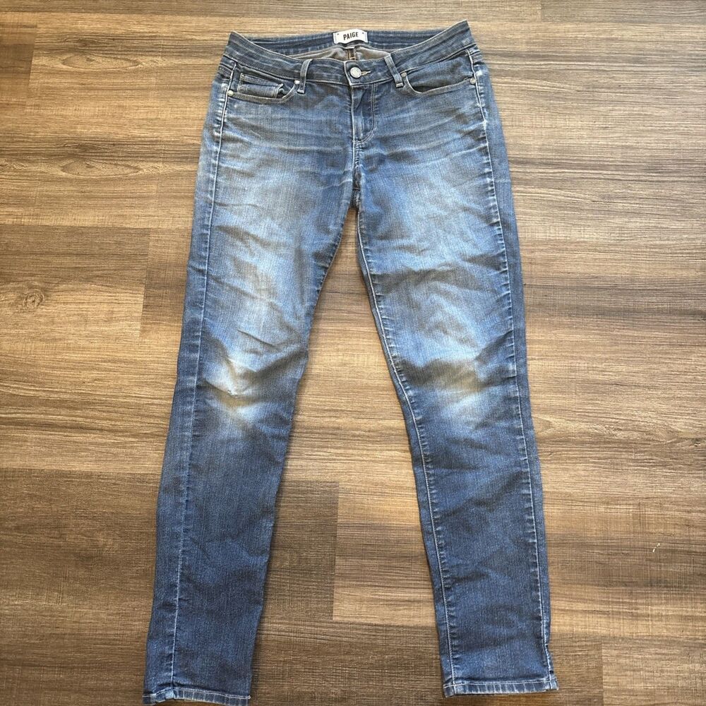 Paige Womens Ultra Skinny Distressed Jeans Size 27